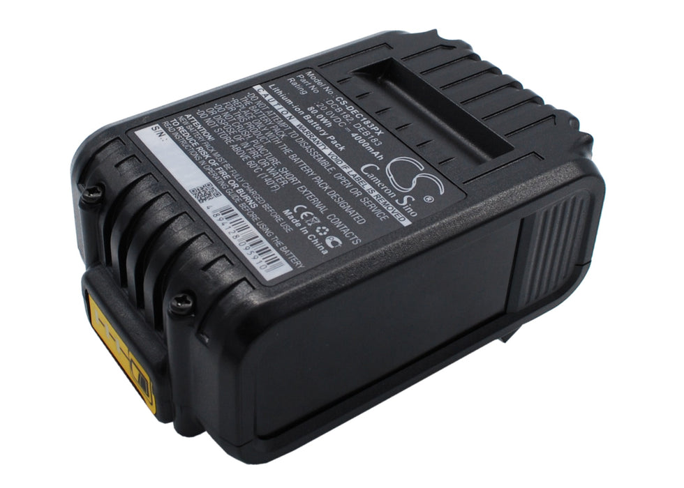 CS-DEC183PX : Battery for DeWalt DCD740, DCD740B, DCD780 and others - Replaces DeWalt DCB182, DCB183, DCB184