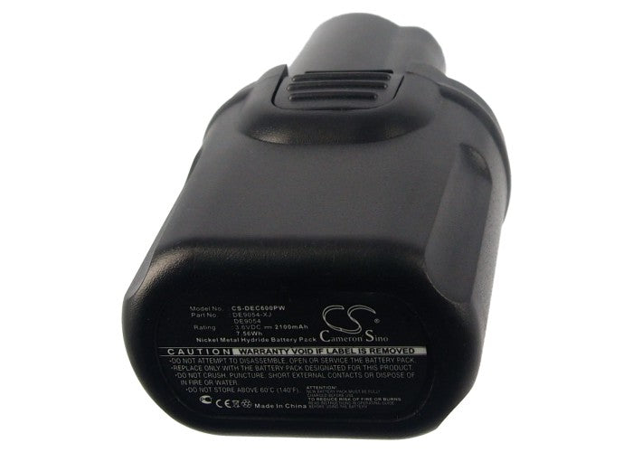 CS-DEC600PW : Battery for DeWalt DC600 Screwdriver, DC600KA, DC600-GB and others - Replaces DeWalt DE9054, DE9054-XJ