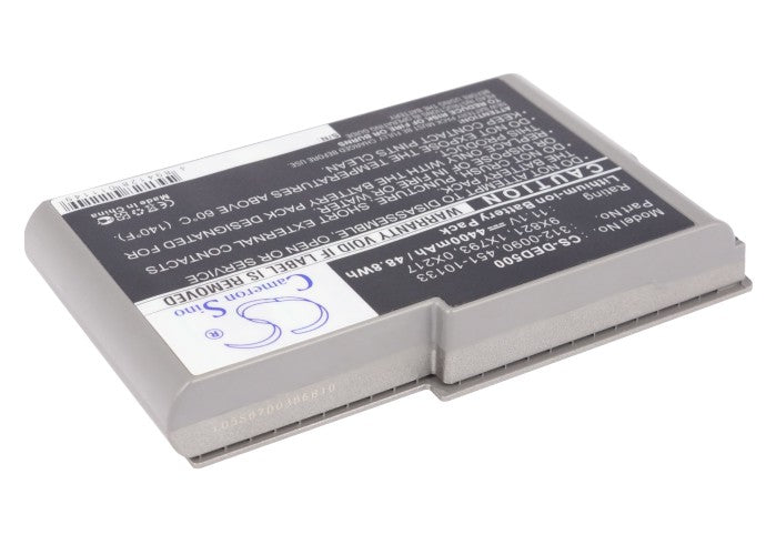 CS-DED500 : Battery for DELL Inspiron 500m, Inspiron 510m, Inspiron 600m and others - Replaces DELL 0X217, 1X793, 310-4482 and others