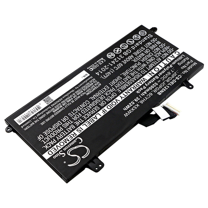 CS-DEL125NB : Battery for DELL N003L7390-C-D1606FTCN, N012L7390-C-D1706FTCN, Latitude 5290 and others - Replaces DELL J0PGR, JOPGR, 6CYH6 and others