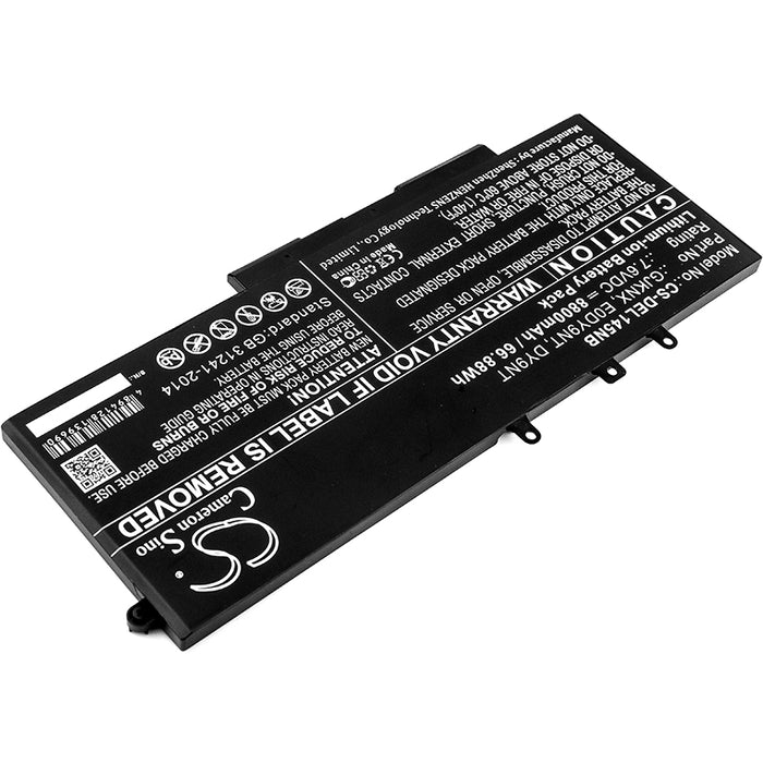 CS-DEL145NB : Battery for DELL Latitude 14 5491, Latitude 15 5591, Latitude 5280 and others - Replaces DELL GJKNX, 00JWGP, 03VC9Y and others