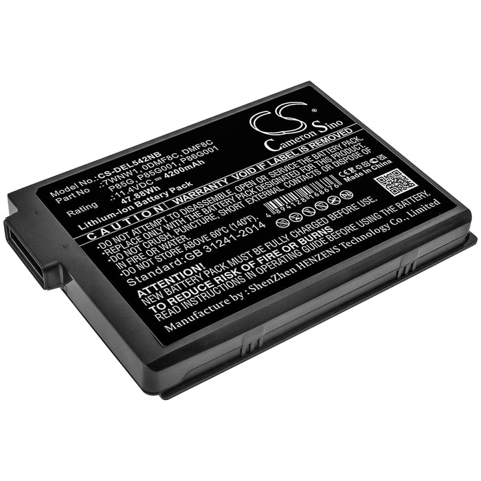 CS-DEL542NB : Battery for DELL Latitude 7424, Latitude 5424, Latitude 5420 - Replaces DELL 0DMF8C, 7WNW1, DMF8C and others