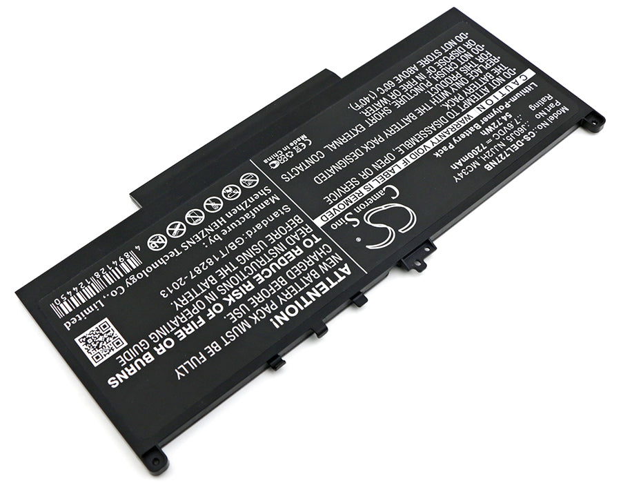 CS-DEL727NB : Battery for DELL Latitude 12 E7270, Latitude 12 E7470, Latitude 14 E7470(N016L74701580CN) and others - Replaces DELL J60J5, NJJ2H, MC34Y and others