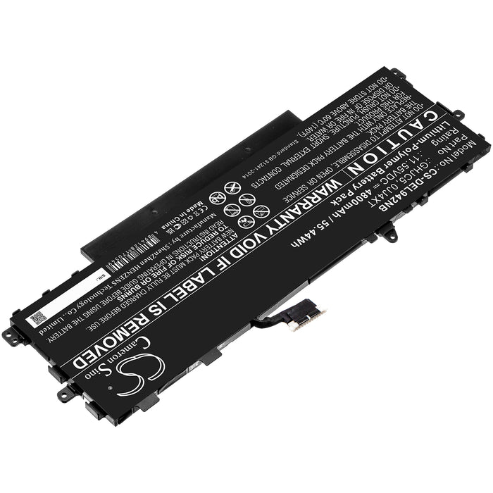 CS-DEL942NB : Battery for DELL Latitude 9420 2-in-1 - Replaces DELL GHJC5, 0JJ4XT