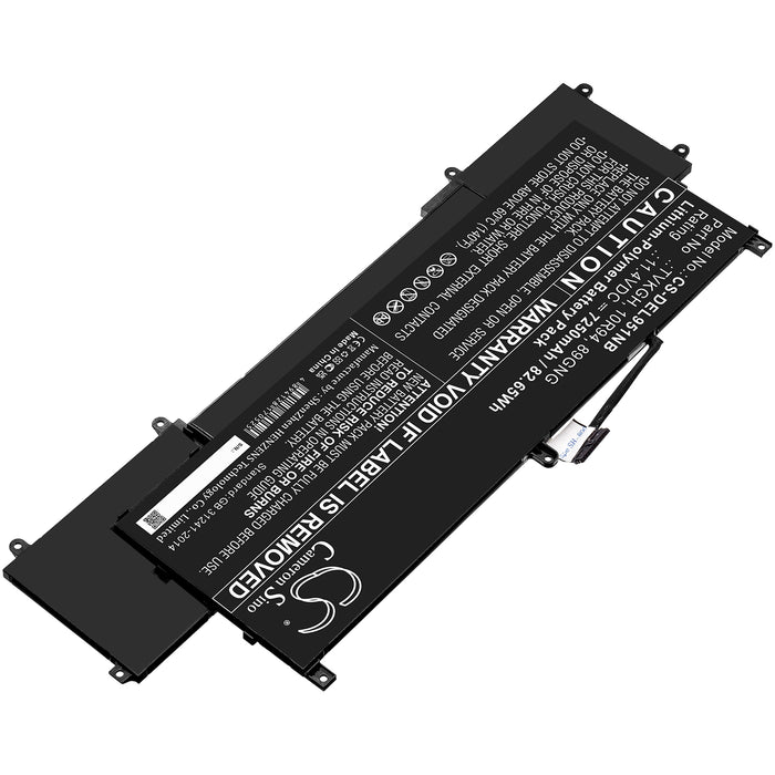 CS-DEL951NB : Battery for DELL Latitude 9510 2-in-1 - Replaces DELL 10R94, 89GNG, TVKGH