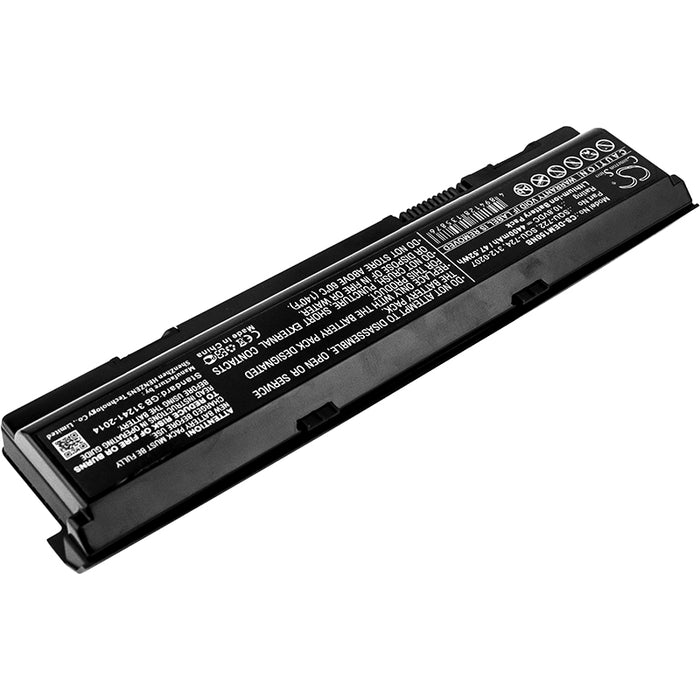 CS-DEM150NB : Battery for DELL Alienware M15X, Alienware P08G, M15X6CPRIBABLK and others - Replaces DELL SQU-722, SQU-724, 312-0207 and others