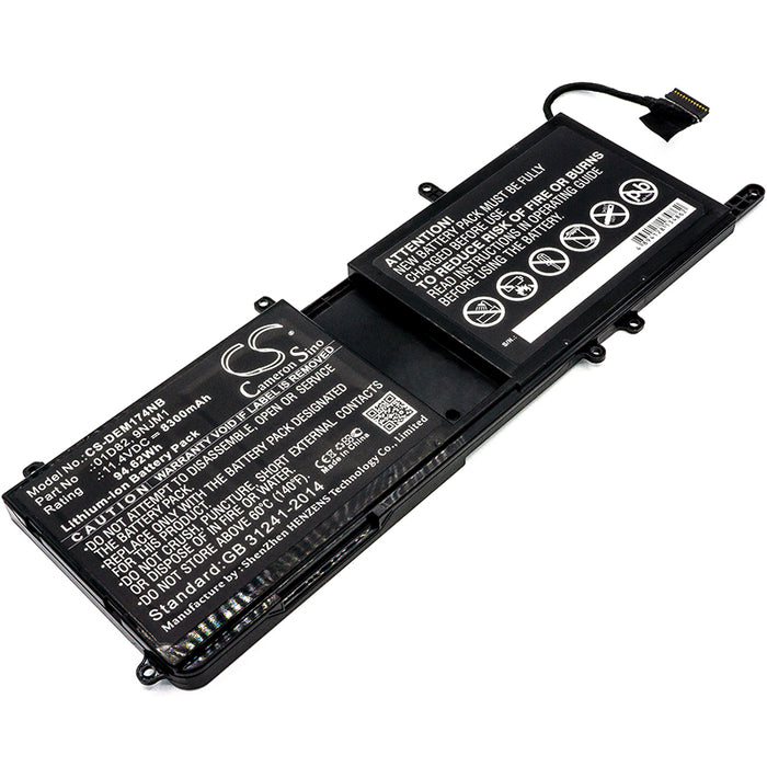 CS-DEM174NB : Battery for DELL Alienware 15 R3, Alienware 17 R4, ALW17C-D1748 and others - Replaces DELL 01D82, 9NJM1, 0HF250 and others