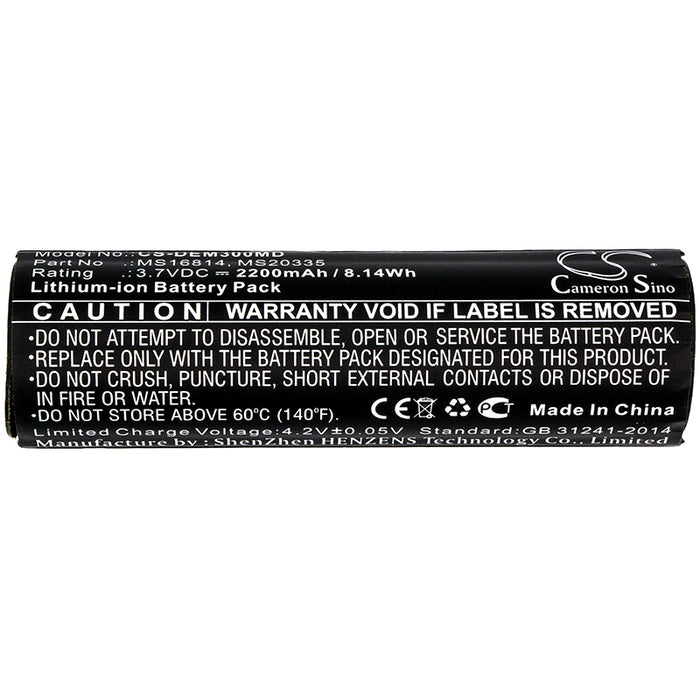 CS-DEM300MD : Battery for Drager Infinity M300 - Replaces Drager MS16814, MS20335