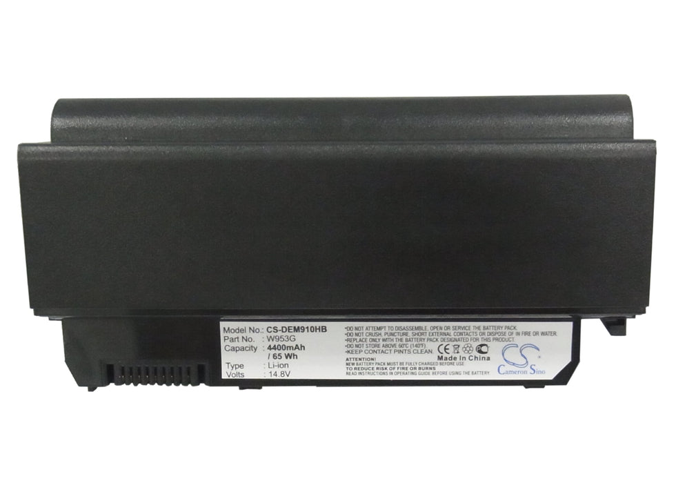 CS-DEM910HB : Battery for DELL Mimi 9, Inspiron 910, PP39S and others - Replaces DELL W953G, 312-0831, 451-10690 and others