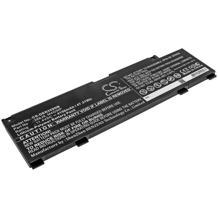 CS-DEN359NB : Battery for DELL Ins 14-5490-D1605L, INS15PR-1548BR, Ins 14-5490-D2625S and others - Replaces DELL 266J9, M4GWP