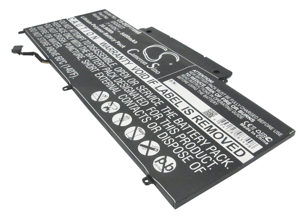 CS-DEP110NB : Battery for DELL XPS 11, XPS11-1508T, XPS11R and others - Replaces DELL DGGGT