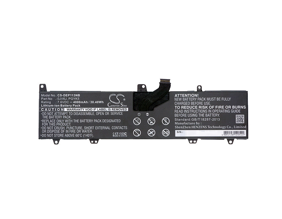 CS-DEP113NB : Battery for DELL Inspiron 11 3000, Inspiron 11 3162, Inspiron 11 3153 and others - Replaces DELL 0JV6J, PGYK5, 00JV6J and others