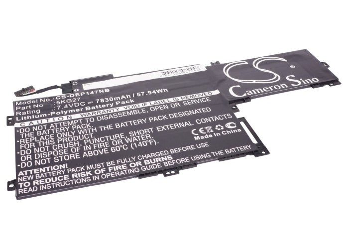 CS-DEP147NB : Battery for DELL Inspiron 14 7000, Inspiron 14-7437 - Replaces DELL 5KG27, C4MF8