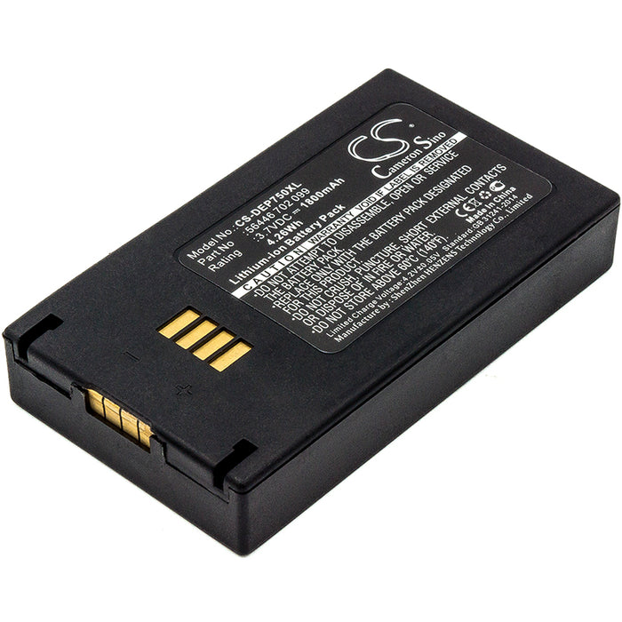 CS-DEP750XL : Battery for SPARE 1128 UHF Reader - Replaces Easypack 56446 702 099