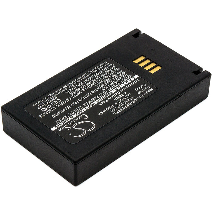 CS-DEP750XL : Battery for SPARE 1128 UHF Reader - Replaces Easypack 56446 702 099