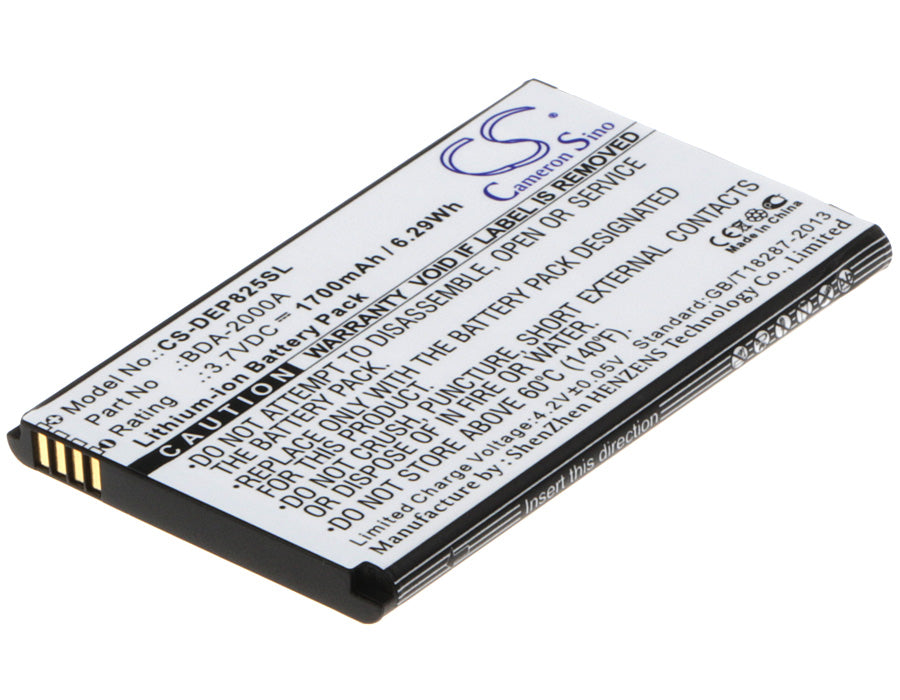 CS-DEP825SL : Battery for Doro Liberto 825, 8031, Liberto 822 and others - Replaces Doro BDA-2000A