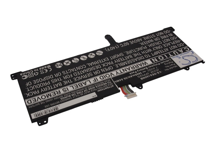 CS-DES100NB : Battery for DELL XPS 10 - Replaces DELL JD33K, 0FP02G