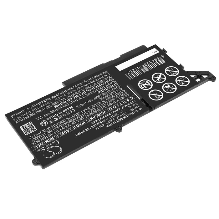 CS-DET173NB : Battery for DELL Latitude 13 7330, Latitude 7330 Rugged Extreme - Replaces DELL 01VX5, 293F1, 404T8