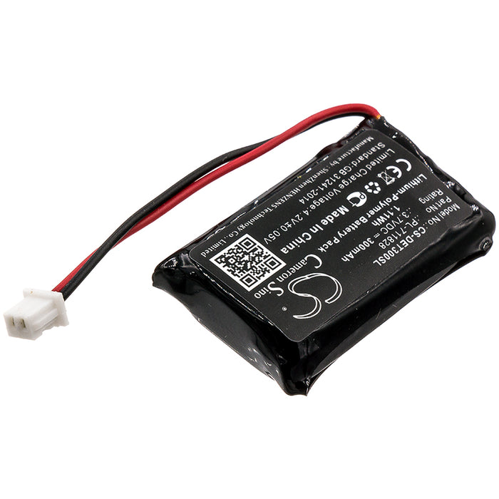 CS-DET300SL : Battery for Educator ET-300Receiver, ET-302Receiver, ET-300-LReceiver and others - Replaces Educator PL-711828, PL-711828N, BL-100 and others