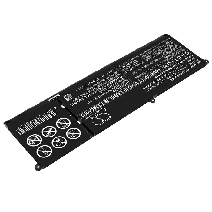 CS-DEV135NB : Battery for DELL Inspiron 13 5310, Inspiron 14 5410, Inspiron 14 5410 2-in-1 and others - Replaces DELL V6W33, WV3K8, VKYJX and others