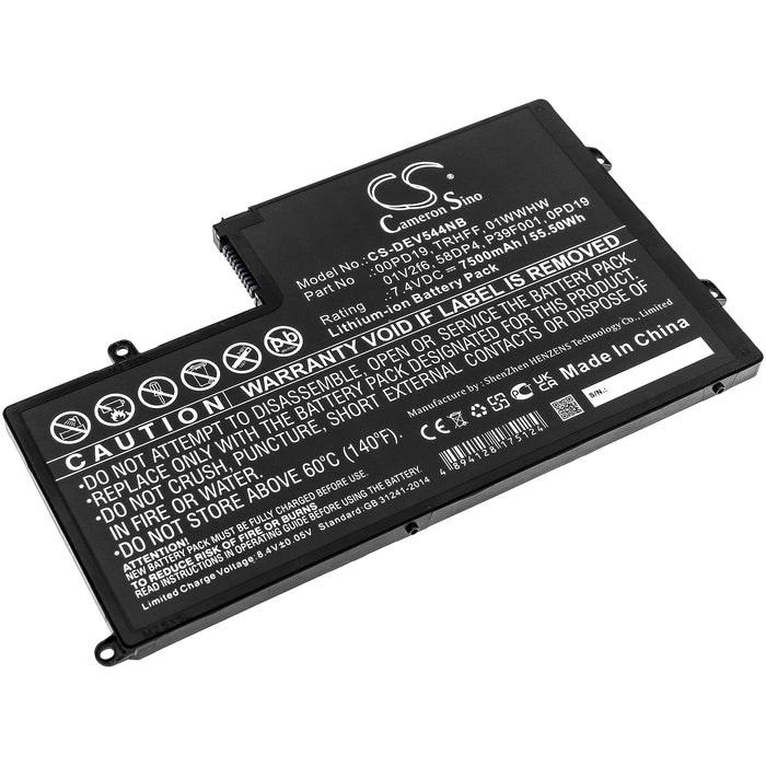 CS-DEV544NB : Battery for DELL Inspiron 14-5442, Inspiron 14-5443, Inspiron 14-5445 and others - Replaces DELL 00PD19, TRHFF, 01WWHW and others