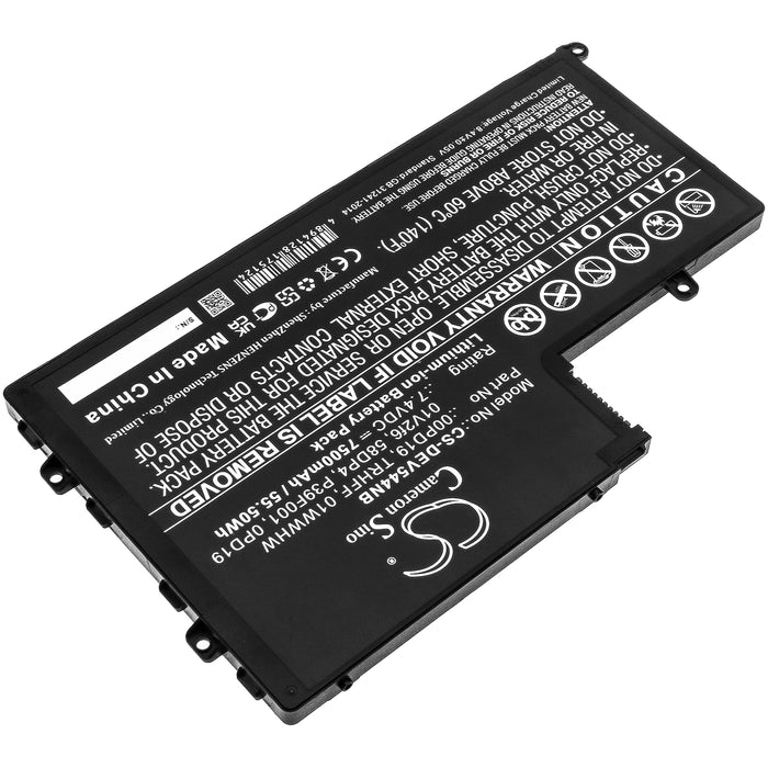 CS-DEV544NB : Battery for DELL Inspiron 14-5442, Inspiron 14-5443, Inspiron 14-5445 and others - Replaces DELL 00PD19, TRHFF, 01WWHW and others