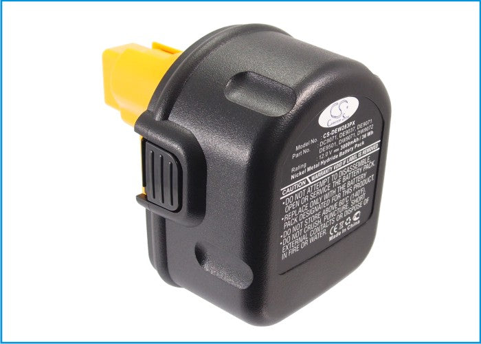 CS-DEW283PX : Battery for DeWalt 2802K, 2812B, 2812K and others - Replaces DeWalt 152250-27, 397745-01, DC9071 and others