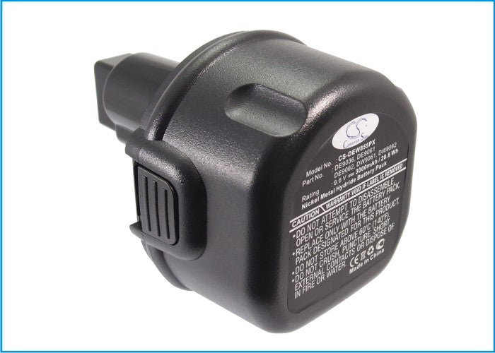 CS-DEW855PX : Battery for DeWalt DC750KA, DC855KA, DW050 and others - Replaces DeWalt DE9036, DE9061, DE9062 and others