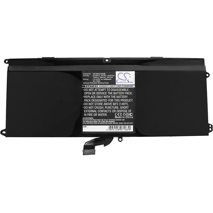 CS-DEX150NB : Battery for DELL XPS 15z, L511Z, XPS L511X SERIES and others - Replaces DELL 075WY2, 0HTR7, 0NMV5C and others