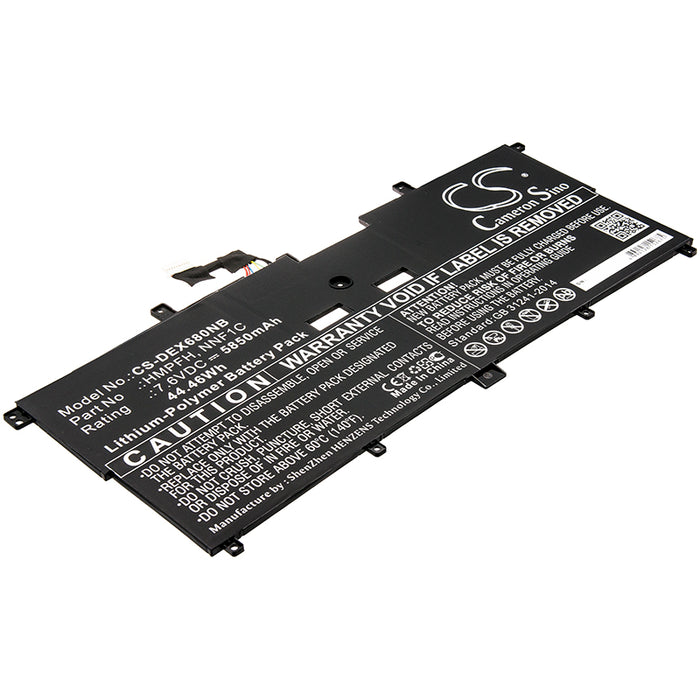 CS-DEX680NB : Battery for DELL XPS 13-9365-D6801TS, XPS 13-9365-D6701TS, XPS 13-9365-D6705TS and others - Replaces DELL HMPFH, NNF1C