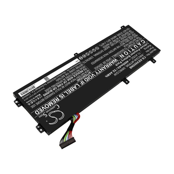 CS-DEX955NB : Battery for DELL Precision 15 5510, Precision 15-5520, Precision 15-5530 and others - Replaces DELL RRCGW, M7R96, 0RRCGW and others