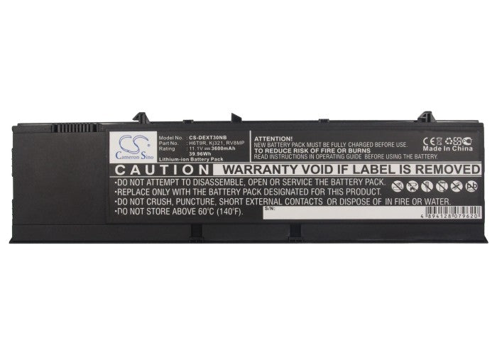 CS-DEXT30NB : Battery for DELL Latitude XT3 - Replaces DELL 1H52F, 1NP0F, 37HGH and others