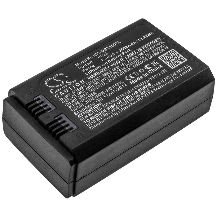 CS-DGX100SL : Battery for GODOX V1 - Replaces GODOX VB26