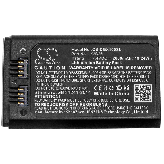 CS-DGX100SL : Battery for GODOX V1 - Replaces GODOX VB26