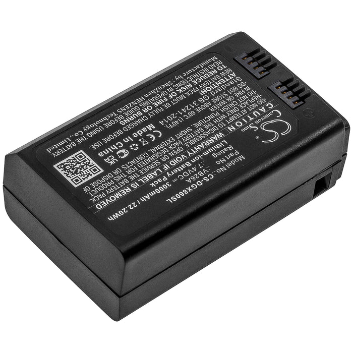 CS-DGX860SL : Battery for GODOX V860III - Replaces GODOX VB26A, VB26B