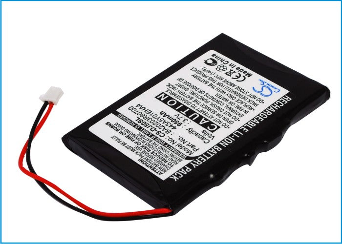 CS-DJ50SL : Battery for DELL Jukebox DJ 5GB, Jukebox HVD3T - Replaces DELL BA20203R60700, 443A5Y01EHA4