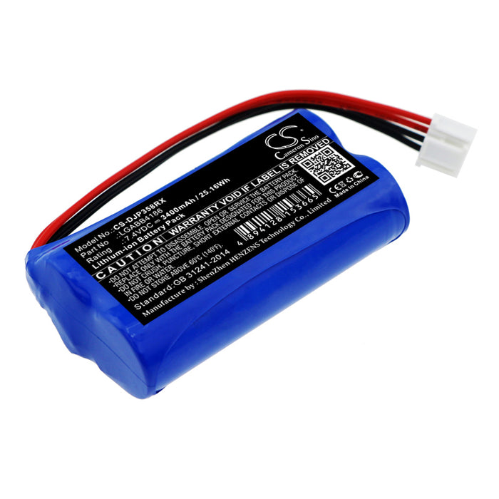 CS-DJP358RX : Battery for DJI Phantom 3 Standard, Phantom 3 4K, GL358WB - Replaces DJI LGABB4186, RC03012