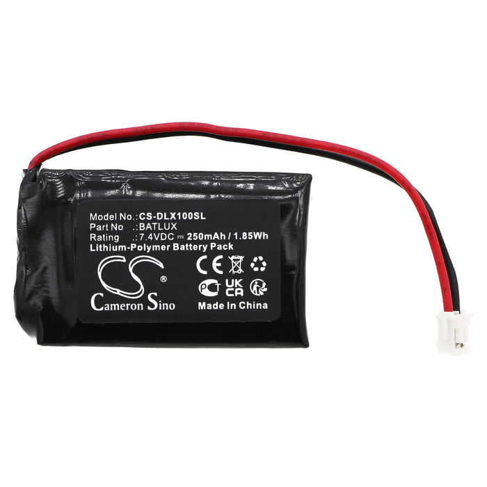 CS-DLX100SL : Battery for DLX Luxe ICE 1.0 - Replaces DLX Luxe BATLUX