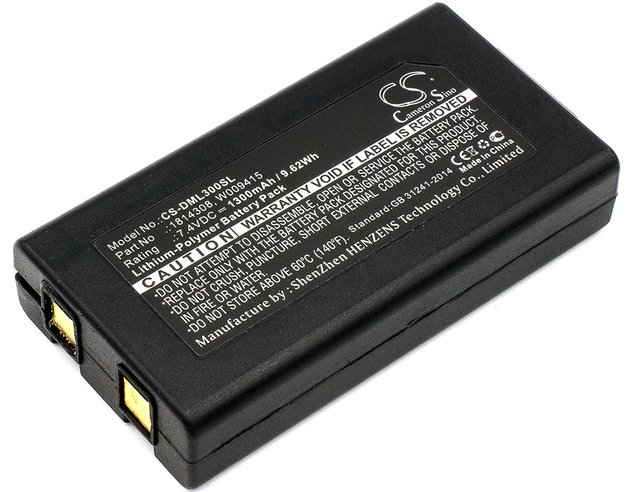 CS-DML300SL : Battery for DYMO XTL 300, LabelManager LM-500TS, LabelManager 500TS and others - Replaces DYMO 1814308, W009415, 643463