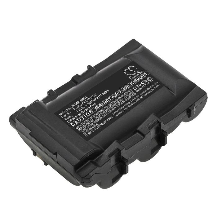 CS-DML600SL : Battery for DYMO Rhino 6000, Rhino 5000, Rhino 5200 - Replaces DYMO 1738637