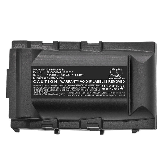 CS-DML600SL : Battery for DYMO Rhino 6000, Rhino 5000, Rhino 5200 - Replaces DYMO 1738637