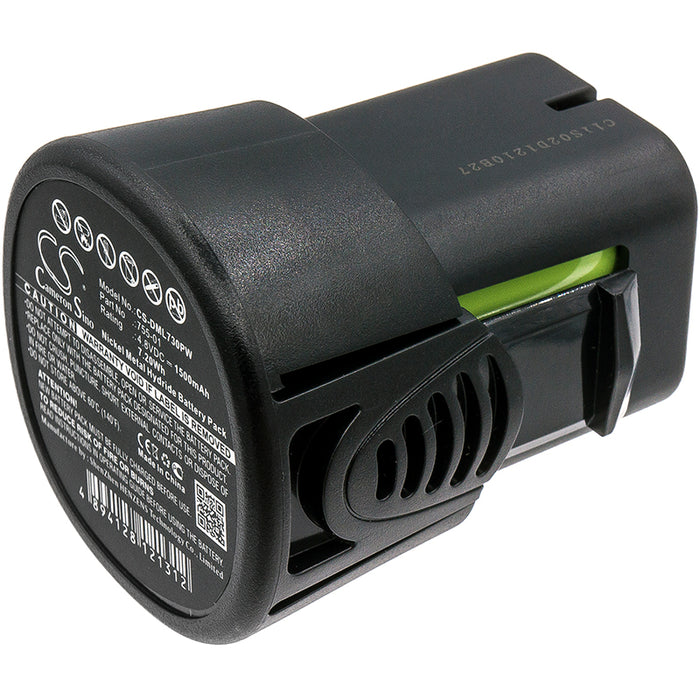 CS-DML730PW : Battery for Dreme 7300-N/8, MiniMite 4.8-Volt Cordless Two-Speed Rotary Tool - Replaces Dreme 755-01