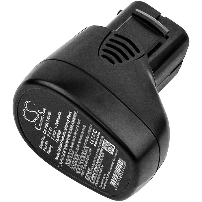 CS-DML770PW : Battery for Dremel MultiPro 7700-01, MultiPro 7700-02 - Replaces Dremel 757-01