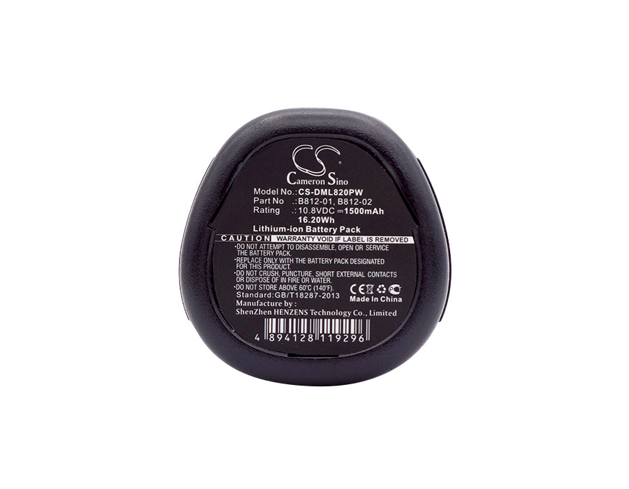 CS-DML820PW : Battery for DREMEL 8220 cordless Multi-Tool, 8300 cordless Multi-Max, 8200 and others - Replaces DREMEL B812-01, B812-02