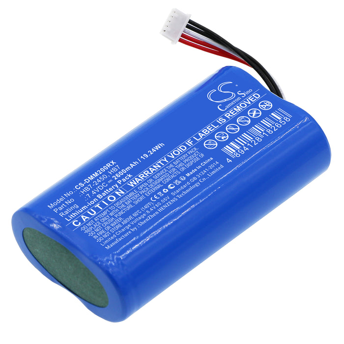 CS-DMM200RX : Battery for DJI Mavic Mini 2 Remote Controller - Replaces DJI HB7-2450, HB7