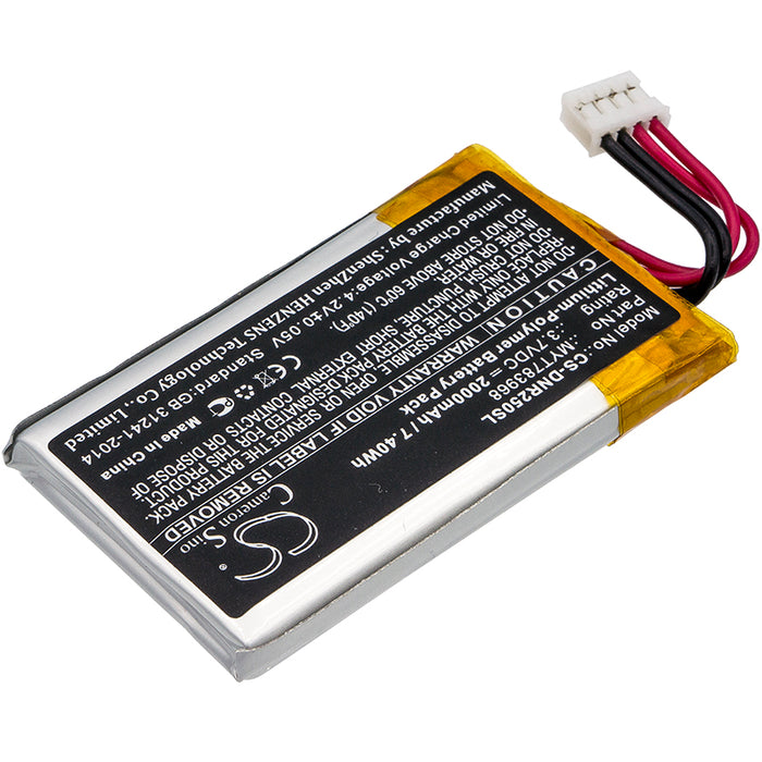 CS-DNR250SL : Battery for DeLorme inReach SE, INCRH20, InReach Explorer and others - Replaces DeLorme MYT783968