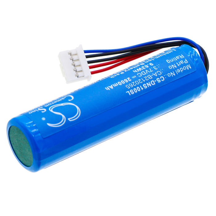 CS-DNS100SL : Battery for Denon Envaya Mini, DSB-100 - Replaces Denon CABICR18650-260, CA-B2120265