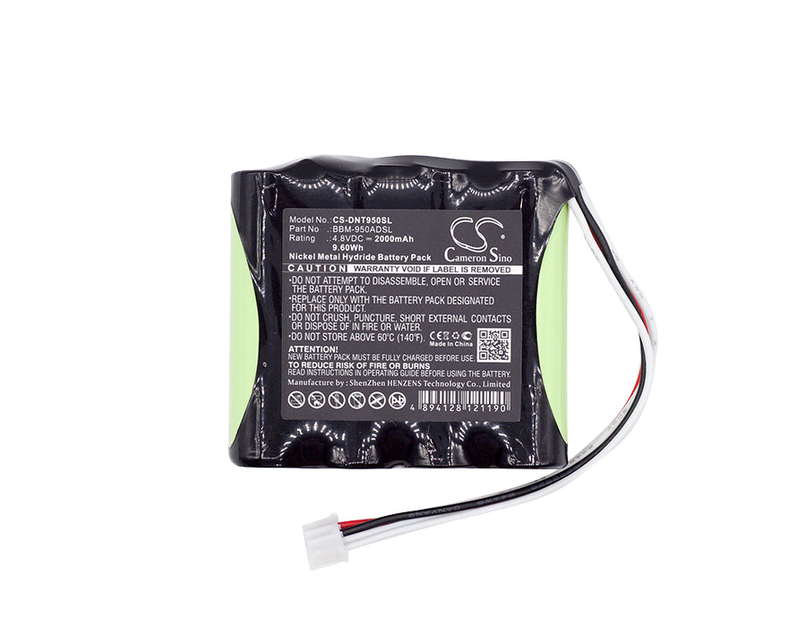 CS-DNT950SL : Battery for 3M Dynatel 950ADSL, 950ADSL Meter - Replaces 3M BBM-950ADSL, 78-8130-7658-1