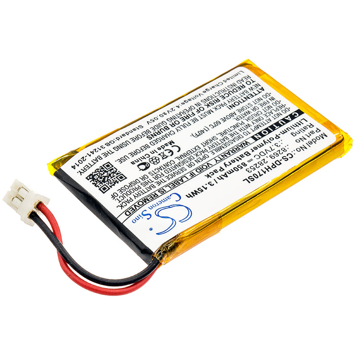 CS-DPH170SL : Battery for Marmitek DoorPhone 170, 210, VDP210BP - Replaces Marmitek 8269, 28253