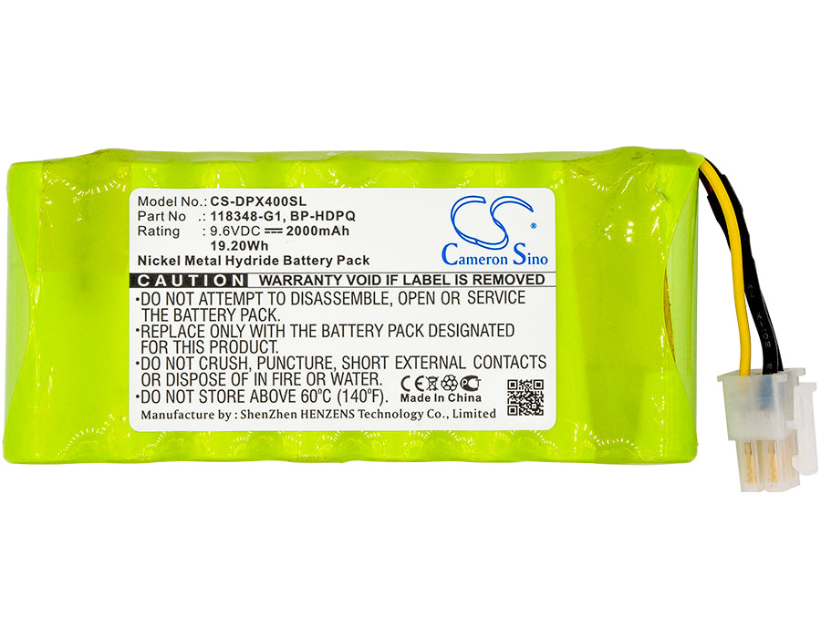 CS-DPX400SL : Battery for Dranetz HDPQ-Xplorer400, HDPQ-Xplorer, HDPQ-Guide and others - Replaces Dranetz BP-HDPQ, 118348-G1